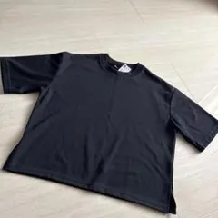 ZERO リブ素材 半袖Tシャツ ブラック - メルカリ