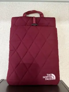ザノースフェイス　ジオフェイス　pcスリーブ　バッグ　バーガンディ