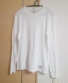 【美品】アバクロ　白ロンＴ