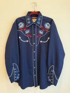 CALIFORNIA RANCHWEAR U.S.A ウエスタンシャツ 刺繍 - メルカリ