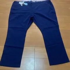 ネイビーズボン8L 大きめサイズ 冷感