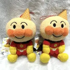 アンパンマン ころふわ　わいわいパーティー　ぬいぐるみ 2体セット