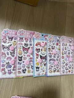 おしりシール サンリオ 5枚セット☆新品　ぷくぷく