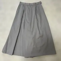 グレー キュロットスカート