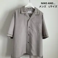 NIKO AND... メンズ半袖シャツ L 美品
