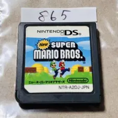 865 New スーパーマリオブラザーズ Nintendo DS ソフト
