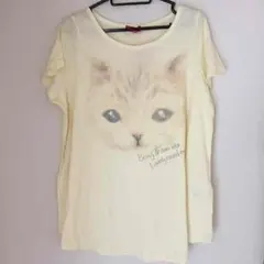 アースミュージック&エコロジー BIG猫ちゃん Tシャツ 新品