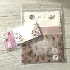 ディズニープリンセス：メッセージカード＆レターセット