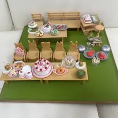 シルバニアファミリー　家具　食器　食べ物