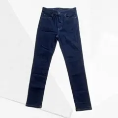 UNIQLO ウルトラストレッチスキニー ハイライズ デニム 26インチ 裾上げ