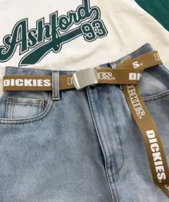 ディッキーズ Dickies ロゴプリントベルト GIベルト ガチャベルトのサムネイル