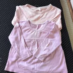 長袖カットソー 2枚セット サイズ100と110