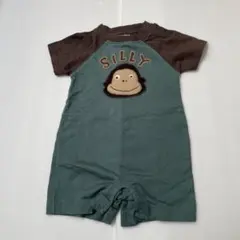 GYMBOREE★ロンパース　カバーオール　3-6mon おさるさんのサムネイル