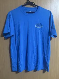 mont-bell モンベル Tシャツ ブルー 自転車柄