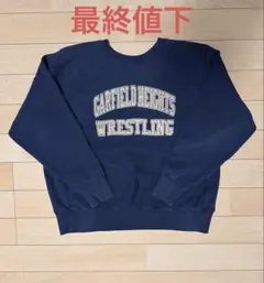 EAGLE USA/リバースウィーブ型スウェット/USA製/フェード/Lサイズ