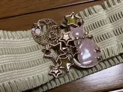 アクシーズファム　ゴムベルト　キッズ　猫　月