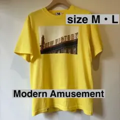 Modern Amusement グラフィックフォトTシャツ 新品のサムネイル