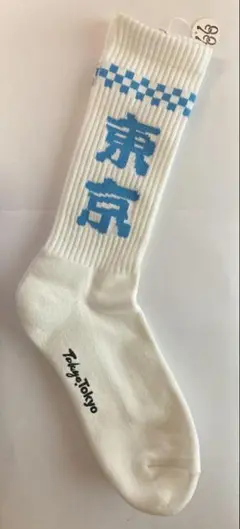 OUPS　ウップス　TOKYOTOKYO東京市松模様ソックス　靴下