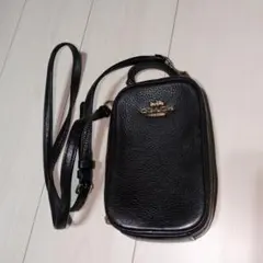 ジャンク扱い　COACH エヴァ 2way スマホ 小物入れ ショルダーバッグ