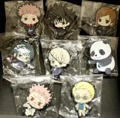 呪術廻戦 カプセルラバーマスコット02 8点セット