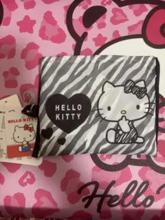 ハローキティ ゼブラ柄エコバッグ