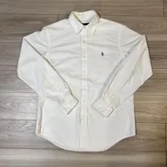 【本日限定最終値下げ】Ralph Lauren ホワイト長袖シャツ M
