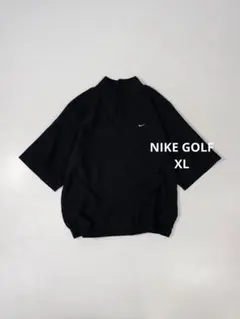 NIKE GOLF スウォッシュロゴ 半袖プルオーバー ヴィンテージ古着
