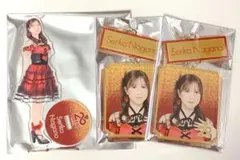 SPECIALくじ アクスタ 2連アクリルキーホルダー 永野芹佳 ３点