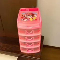 ディズニー ミッキーマウス ミニーマウス 卓上収納ケース ミニ引き出し 4段