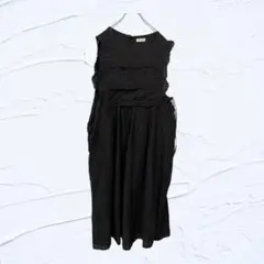 【Samansa Mos2 】キャミワンピース ブラック