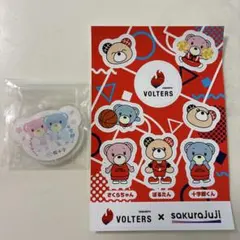桜十字　ステッカー アクリスキーホルダー