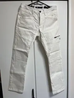 Oakley ゴルフパンツ サイズ30 ホワイト　ストレッチ