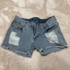 デニムショートパンツ