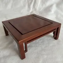 【美品】【アンティーク】【木製】飾り台 花台 盆栽台 香炉台 華道 茶道具