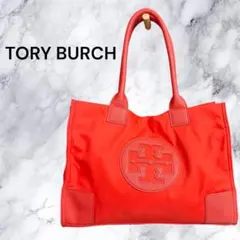 TORY BURCH ナイロン トートバッグ 赤 ミニ RG631 - メルカリ