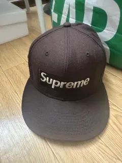 Supreme ブラック ベースボールキャップ - メルカリ