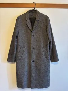 チェスターコートH&M エイチアンドエム メンズ グレー L