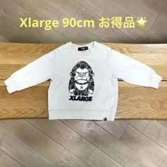 XLARGE KIDS ゴリラ カモフラ トレーナー 90cm