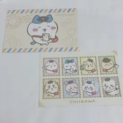 ハチワレ　郵便局ポストカードセット