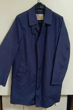 Traditional Weatherwear ステンカラーコート L ネイビー