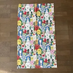 犬いっぱい柄生地