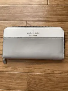 ケイトスペード kate spade NEW YORK バイカラー 長財布