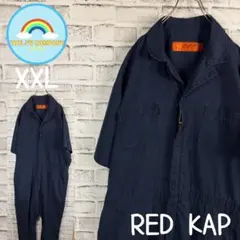USA古着REDKAPオーバーサイズ半袖ツナギ　ジャンプスーツXXLのサムネイル