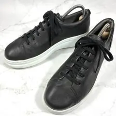 カンペール Runner Up レザースニーカー 36 軽量 オールブラック