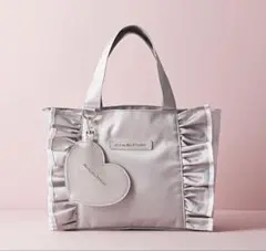 JILL by JILLSTUART フリルトートバッグ＆ポーチチャーム