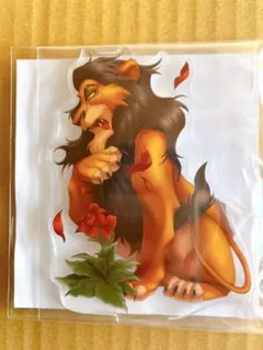 ディズニーヴィランズ　セガラッキーくじ　スカー　アクリルスタンド