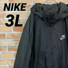 NIKE ブルゾン 中綿ジャケット フード シンプル ワンポイント ロゴ