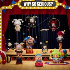 新品未開封　WHY SO SERIOUS ラブブ ぬいぐるみペンダント