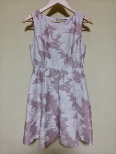 Diagram フラワー柄 ノースリーブワンピース