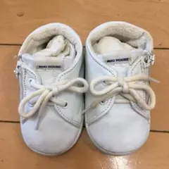 【ミキハウスファースト】本革ベビーシューズ 12センチ